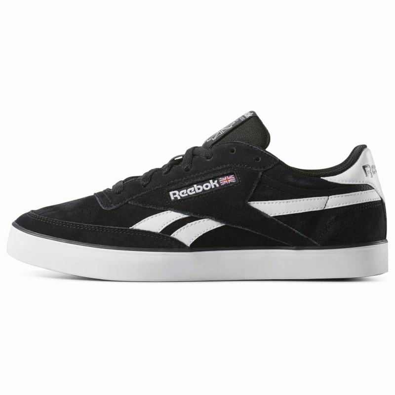 Tenisi Reebok Revenge Plus Mu Barbati Negrii/Albi Romania WU6158OJ